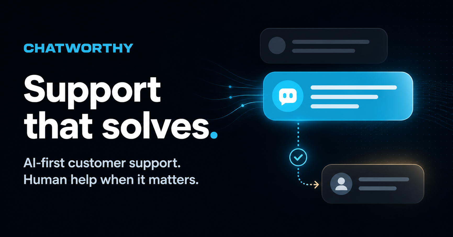 Chatworthy official brand share card